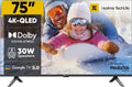Realme TechLife 75UHDGQRWSTQ 75 inch Ultra HD 4K Smart QLED TV