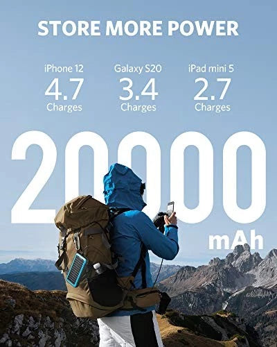 Anker Powercore Solar 20000 mAh Power Bank