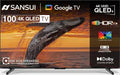 Sansui JSW100GSQLEDFF 100 inch Ultra HD 4K Smart QLED TV