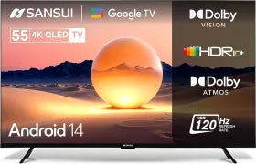 Sansui JSW55UG23Q 55 inch Ultra HD 4K Smart QLED TV