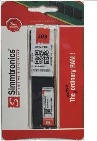 Simmtronics DLUD4SIM0007 4 GB DDR4-2400 Desktop RAM