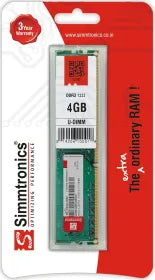 Simmtronics RM-SIMT-132DDR3 4 GB DDR3-1333 Desktop RAM