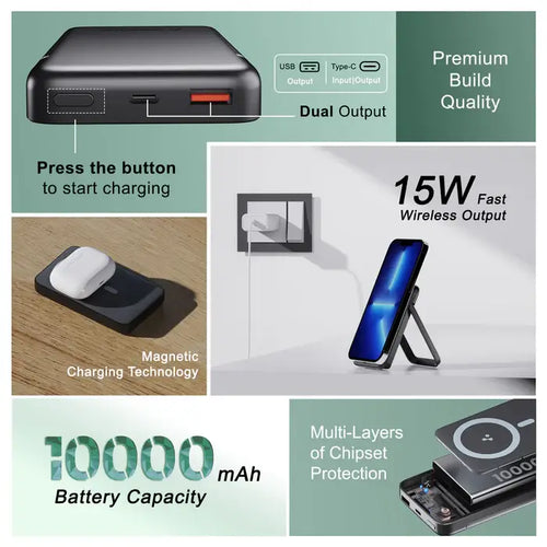 Ambrane AeroSync PB 10 10000mAh Power Bank
