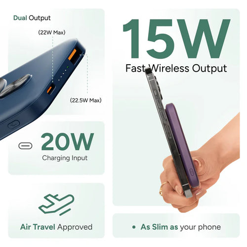 Ambrane Aerosync PB 5S 5000 mAh Power Bank