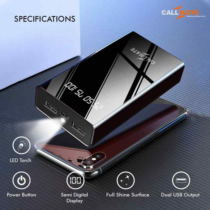Callmate T100 20000 mAh Power Bank