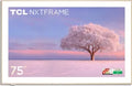 TCL NXTFRAME 75 inch Ultra HD 4K Smart QLED TV (75A300W)