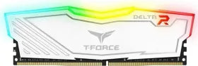 TeamGroup T-Force Delta RGB White TF4D48G3200HC16C01 8 GB DDR4-3200 Desktop RAM