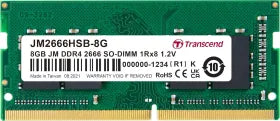 Transcend JetRam JM2666HSB-8G 8 GB DDR4-2666 Laptop RAM