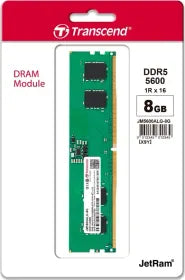 Transcend JetRam JM5600ALG-8G 8 GB DDR5-5600 Desktop RAM