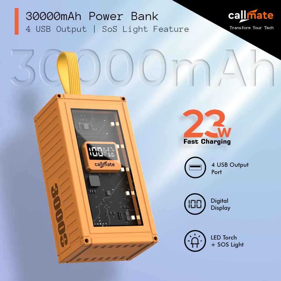 Callmate Ultrafuse 30000 mAh Power Bank