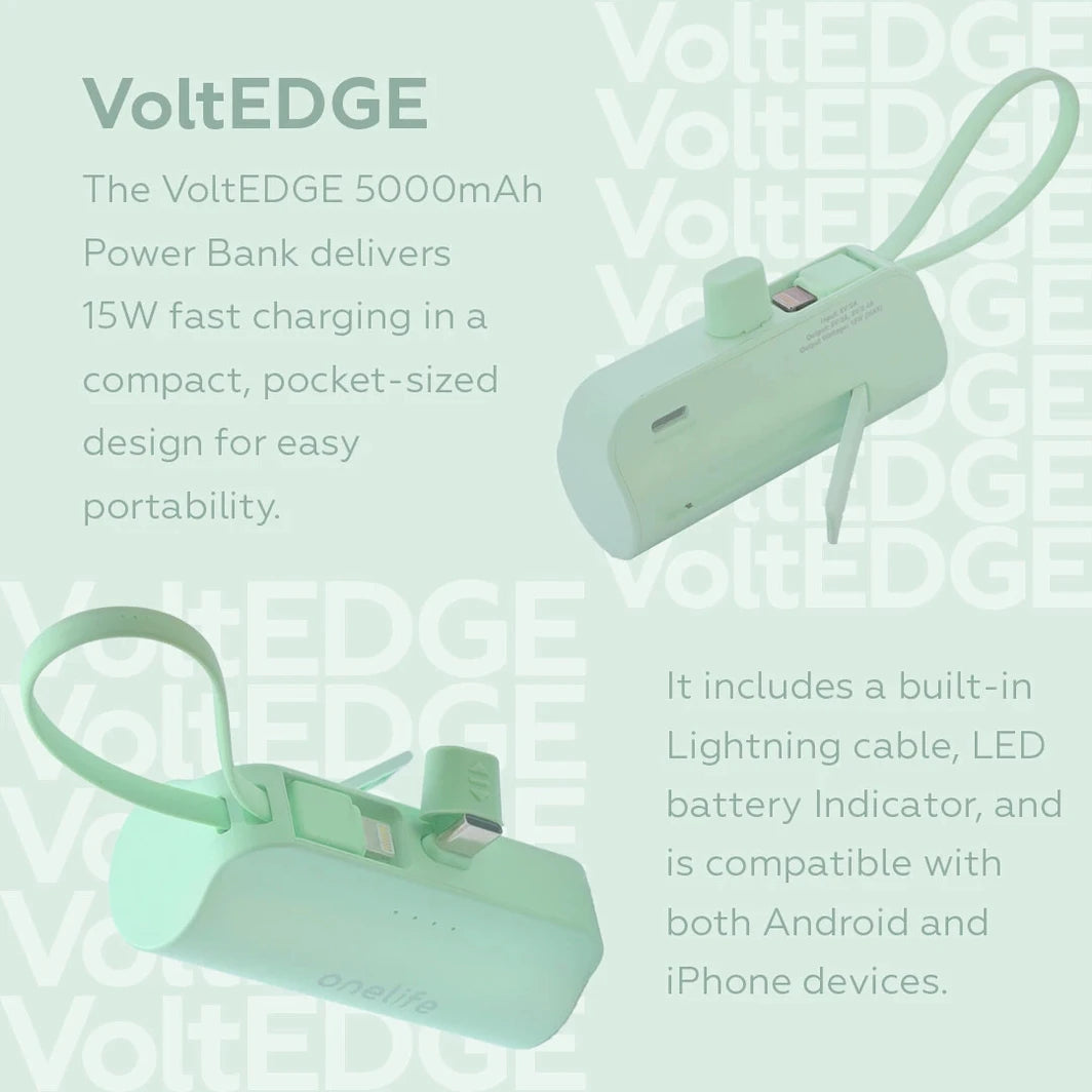 OneLife VoltEdge Mini 5000 mAh Power Bank