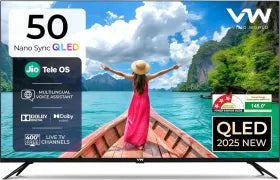 VW Nano Sync Series 50 inch Ultra HD 4K Smart QLED TV (VW50JQ1)