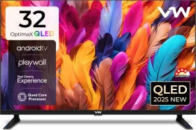 VW OptimaX Series 32 inch HD Ready Smart QLED TV (VW32AQ1)