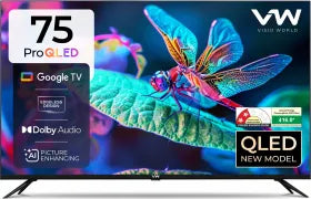 VW Pro Series 75 inch Ultra HD 4K Smart QLED TV (VW75GQ1)