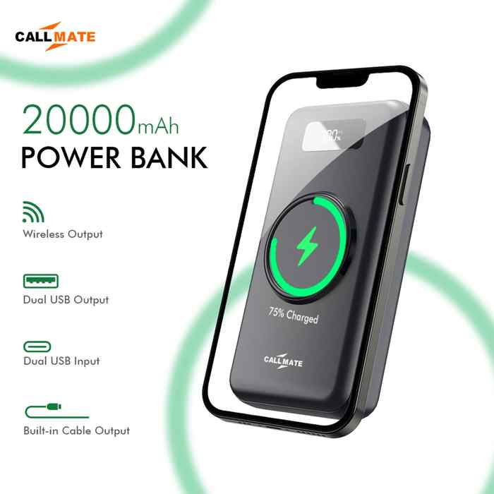 Callmate Tungsten 20000 mAh Power Bank