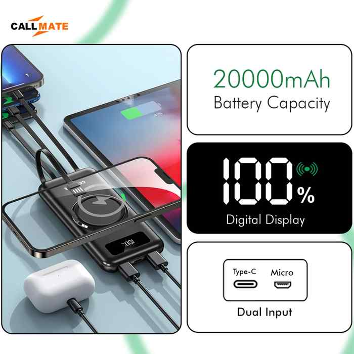 Callmate Tungsten 20000 mAh Power Bank