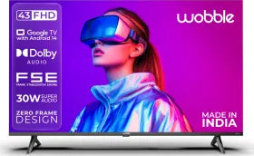 Wobble K Series 43 inch Full HD Smart LED TV (WB43FDAGU2841D25)