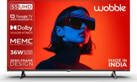 Wobble K Series 55 inch Ultra HD 4K Smart LED TV (WB55UDAGU2875D25)