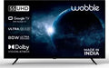 Wobble X Series 55 inch Ultra HD 4K Smart QLED TV (WB55QDXGU2875T24)