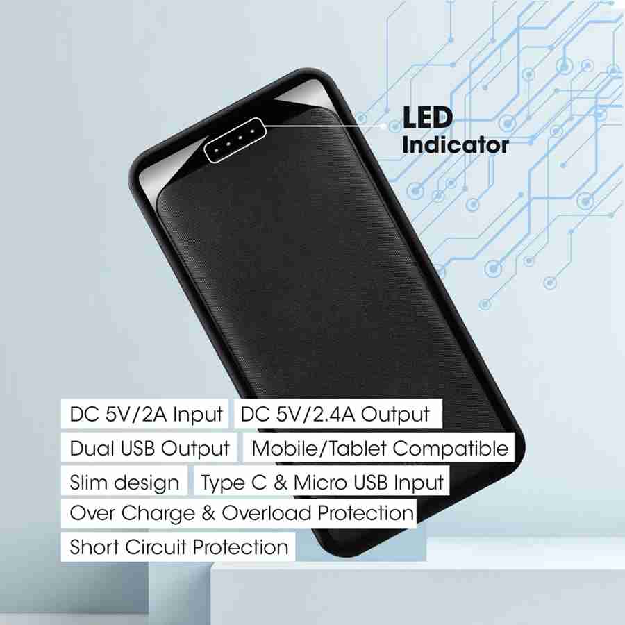 Zebronics ZEB-MD10000S4 10000 mAh Power Bank