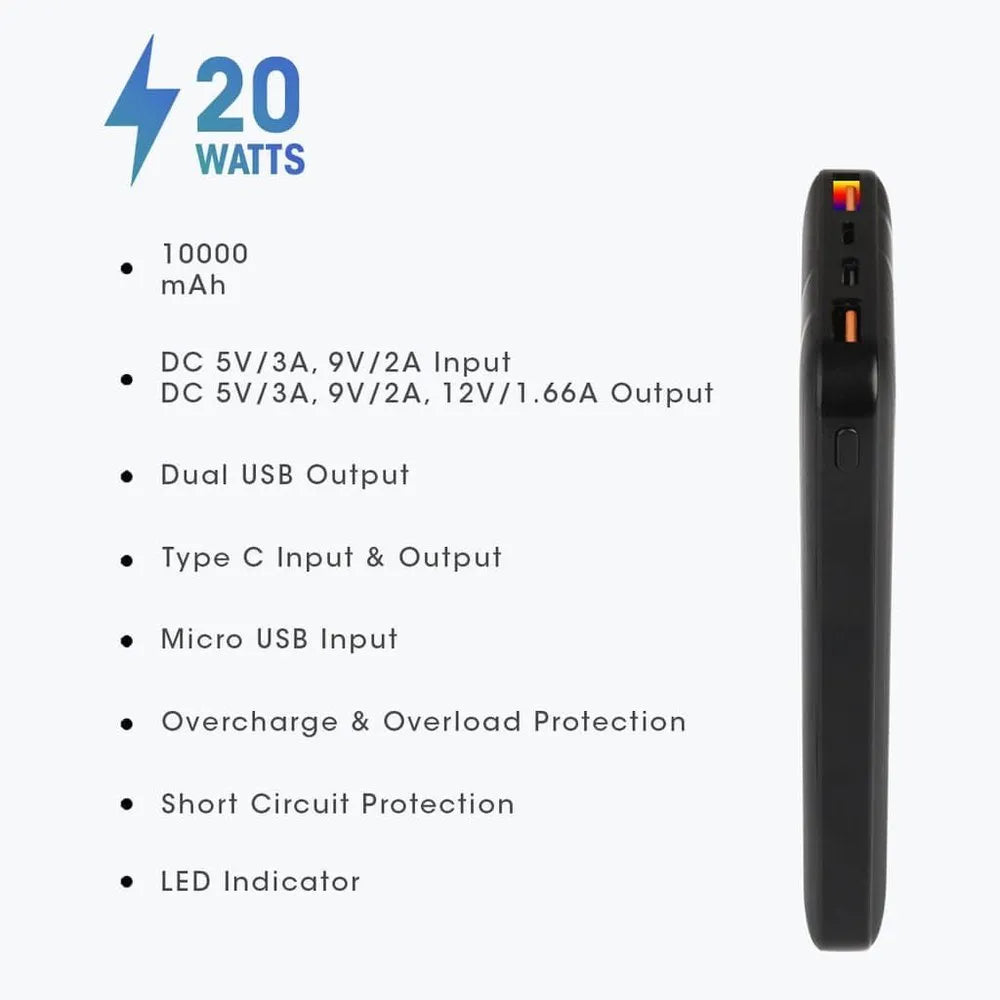 Zebronics ZEB-MD10000Q 10000 mAh Power Bank