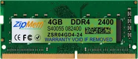 Zipmem ZSR04GD4-24 4 GB DDR4-2400 Laptop RAM